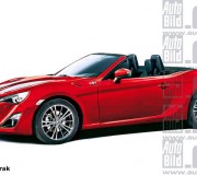 Toyota FT86 Convertible Rendering