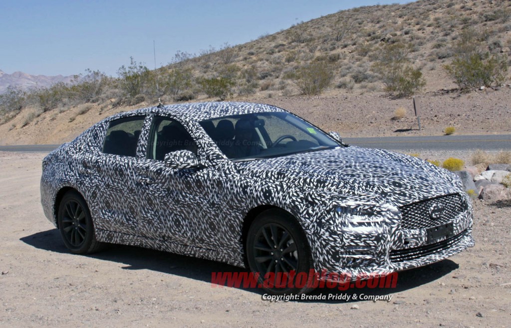 Infiniti G37 Sedan Spy Shots